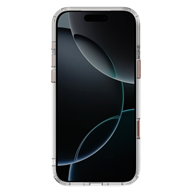 قاب برند نیمی شفاف مدل Nimmy Magnetic Crystal Clear آیفون مناسب برای Apple iPhone 17 Pro