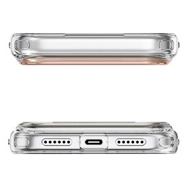 قاب برند نیمی شفاف مدل Nimmy Magnetic Crystal Clear آیفون مناسب برای Apple iPhone 17 Pro