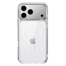 قاب برند نیمی شفاف مدل Nimmy Magnetic Crystal Clear آیفون مناسب برای Apple iPhone 17 Pro