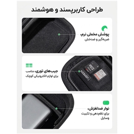 کیف نظم‌دهنده لوازم الکترونیکی یوگرین | UGREEN Electronics Accessories Travel Organizer