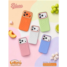 قاب برند بلو مدل Blueo Lollipop Dorri Silicone Magnetic Case مناسب برای Apple iPhone 17 Pro