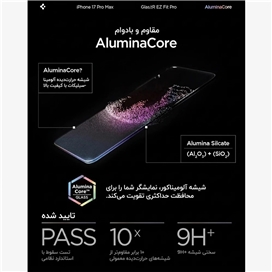 گلس اسپیگن (پک 2 عددی) مدل Glas.tR EZ Fit Pro برای iPhone 18 Pro Max / 17 Pro Max