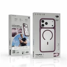 قاب برند لولو مدل Levelo Tapa Case مناسب برای Apple iPhone 17 Pro Max