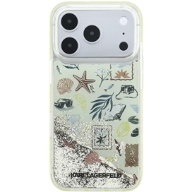 قاب کارل لاگرفلد Karl Lagerfel Liquid Glitter Beach & Sand مناسب برای Apple iPhone 18 Pro Max