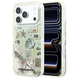 قاب کارل لاگرفلد Karl Lagerfel Liquid Glitter Beach & Sand مناسب برای Apple iPhone 18 Pro Max