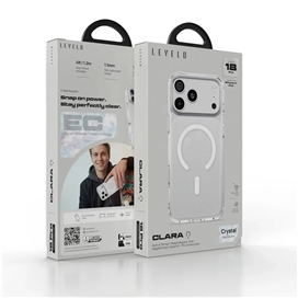 قاب برند لولو مدل Levelo Clara Case مناسب برای Apple iPhone 18 Pro Max