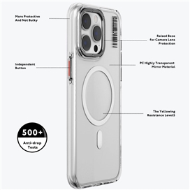 قاب Youngkit یانگ کیت Crystal Shield MagSafe Series Iphone مناسب برای Apple iPhone 18 Pro