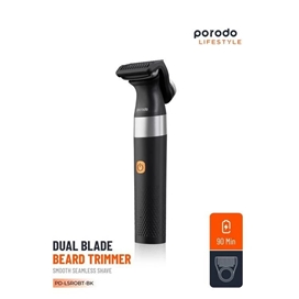 ماشین اصلاح پرودو Porodo Lifestyle Dual Blade Beard Trimmer PDLSROBTBK