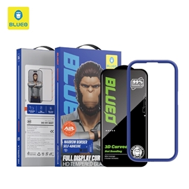 گلس محافظ صفحه برند بلو مدل Blueo full Display Curved Edge HD Temperd Glass مناسب برای Apple iPhone 18 Pro