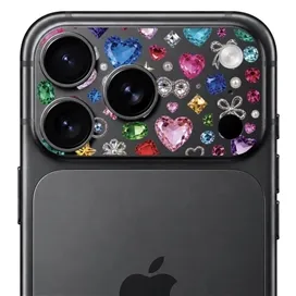 محافظ دور لنز طرح Gem برند بلو مدل Blueo Invisible Shock-Resistant Lens Protection مناسب برای Apple iPhone 18 Pro Max