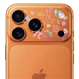محافظ دور لنز طرح پاپیون برند بلو مدل Blueo Invisible Shock-Resistant Lens Protection مناسب برای Apple iPhone 18 Pro Max