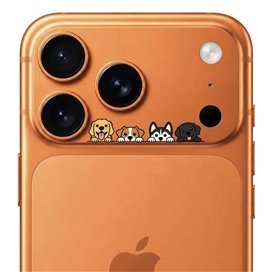 محافظ دور لنز طرح سگ ها برند بلو مدل Blueo Invisible Shock-Resistant Lens Protection مناسب برای Apple iPhone 18 Pro Max