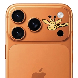 محافظ دور لنز طرح زرافه برند بلو مدل Blueo Invisible Shock-Resistant Lens Protection مناسب برای Apple iPhone 18 Pro Max