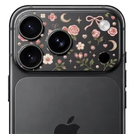 محافظ دور لنز طرح گل برند بلو مدل Blueo Invisible Shock-Resistant Lens Protection مناسب برای Apple iPhone 18 Pro Max