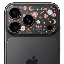 محافظ دور لنز طرح گل برند بلو مدل Blueo Invisible Shock-Resistant Lens Protection مناسب برای Apple iPhone 17 Pro Max