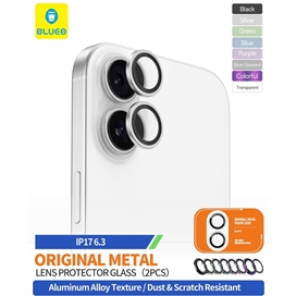 رینگ محافظ لنز بلو فلزی Blueo Metal Frame Lens Protector Glass مناسب برای Apple iPhone 18 Pro