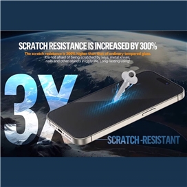 محافظ صفحه بلو کریستالی با اپلیکاتور Blueo Crystal Anti-Scratch Tempered Glass With Applicator مناسب برای Apple iPhone 18 Pro
