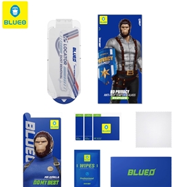 محافظ صفحه بلو پرایوسی با اپلیکاتور Blueo Full Glass Anti-Peep Privacy With Applicator مناسب برای Apple iPhone 18 Pro