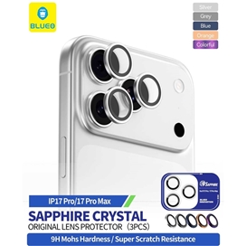 رینگ محافظ لنز بلو یاقوتی کریستالی Blueo SAPPHIRE Crystal Original Lens Glass مناسب برای Apple iPhone 18 Pro Max
