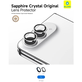 رینگ محافظ لنز بلو یاقوتی کریستالی Blueo SAPPHIRE Crystal Original Lens Glass مناسب برای Apple iPhone 18 Pro Max