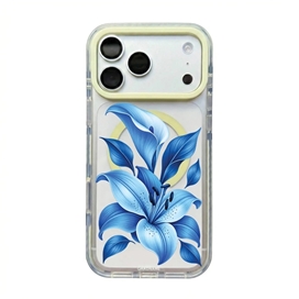 قاب لیلیوم آبی Blue Lilium با مگ سیف برند بلو Blueo آیفون مناسب برای Apple iPhone 17 Pro