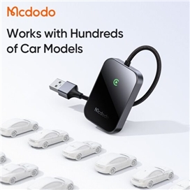 دانگل بیسیم کار پلی مکدودو MCDODO CA-721 Wireless CarPlay Adapte (پلمپ باز شده)