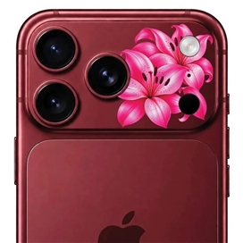 محافظ دور لنز طرح لیلیوم Lilium بلو Blueo Invisible Shock-Resistant Lens Protection مناسب برای Apple iPhone 17 Pro Max