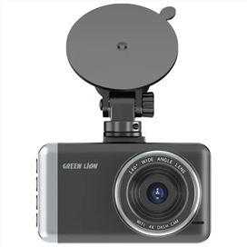 دوربین خودرو گرین لاین Green Lion Dash Cam Pro GNDACAM14PBK همراه دوربین عقب
