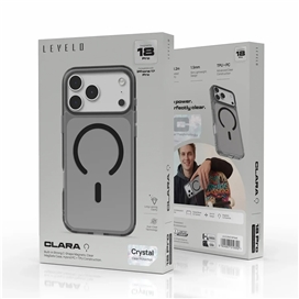 قاب برند لولو مدل Levelo Clara Case مناسب برای Apple iPhone 17 Pro