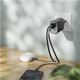 شارژر دیواری سوپرا 24 وات گرین لاین Green Lion GN3USB24EUBK