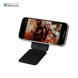 جاکارتی مگ‌سیف و استند سه‌پایه مافت با قابلیت ردیابی | MOFT MagSafe Trackable Tripod Wallet Stand