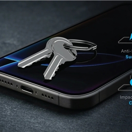 محافظ صفحه نمایش آیفون 18 پرو مکس برند یونیک مدل UNIQ Optix Covex Clear مناسب برای Apple iPhone 18 Pro Max