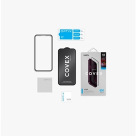 محافظ صفحه نمایش آیفون 18 پرو مکس برند یونیک مدل UNIQ Optix Covex Vivid مناسب برای Apple iPhone 18 Pro Max