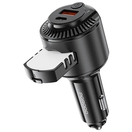 شارژر فندکی 75 وات و خوشبوکننده هوا پرودو PDC40BK
