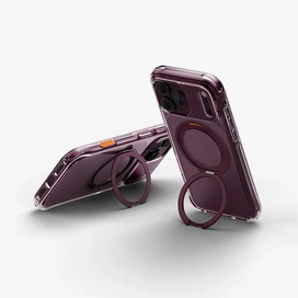 قاب آیفون 18 پرو مکس برند یونیک مدل UNIQ Swivix 360 Rotating Kickstand مناسب برای Apple iPhone 18 Pro Max