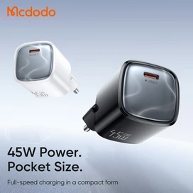 شارژر دیواری 45 وات به همراه کابل USB-C مک دودو Mcdodo CH-443