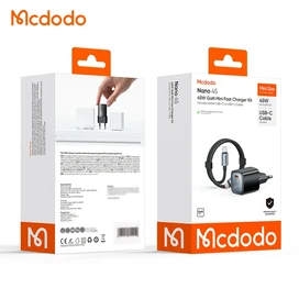 شارژر دیواری 45 وات به همراه کابل USB-C مک دودو Mcdodo CH-443