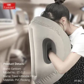 بالش بادی مسافرتی ارلدام مدل S17 Earldom S17 Lightweight Inflatable Portable Travel Pillow