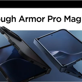 قاب آیفون دوئو برند اسپیگن مدل Spigen Tough Armor Pro (Mag Fit) مناسب Apple iPhone Duo