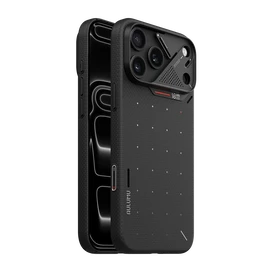 قاب آیفون 18 پرومکس برند آلومو مدل AULUMU A18 Ultra Slim Particle Aramid Fiber مناسب برای Apple iPhone 18 Pro Max