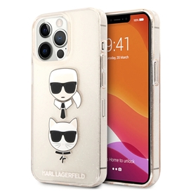 قاب Karl Lagerfeld کارل لاگرفلد اکلیلی اورجینال مدل Karl & Cat مناسب برای Apple iPhone 13 Pro Max