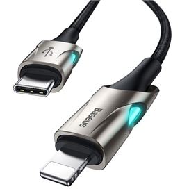 کابل لایتنینگ به Type c بیسوس توان 2.4 آمپر طول 1 متر Baseus Fish eye Cable CATLYY-01