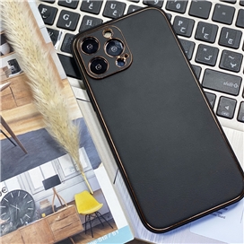 قاب چرمی QY مدل محافظ لنز دار مناسب برای Apple iPhone 13 Pro Max