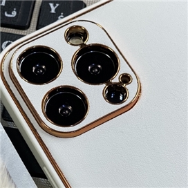 قاب چرمی QY مدل محافظ لنز دار مناسب برای Apple iPhone 13 Pro Max