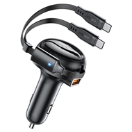 شارژر فندکی ایس فست ACEFAST B13 53W Fast Charger توان 53 وات همراه با کابل متصل