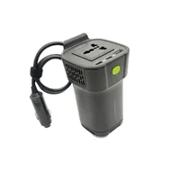 اینورتر 150 وات پاورولوژی POWEROLOGY 150W CUP HOLDER POWER INVERTER