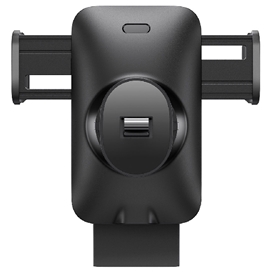 هولدر و شارژر وایرلس دریچه کولری Baseus Wisdom Auto Alignment Car Mount 15W CGZX000001