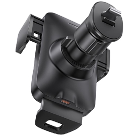 هولدر و شارژر وایرلس دریچه کولری Baseus Wisdom Auto Alignment Car Mount 15W CGZX000001