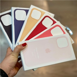 قاب سیلیکونی Silicon دارای MagSafe اورجینال برند اپل مناسب برای Apple iPhone 13 Pro Max