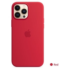قاب سیلیکونی Silicon دارای MagSafe اورجینال برند اپل مناسب برای Apple iPhone 13 Pro Max